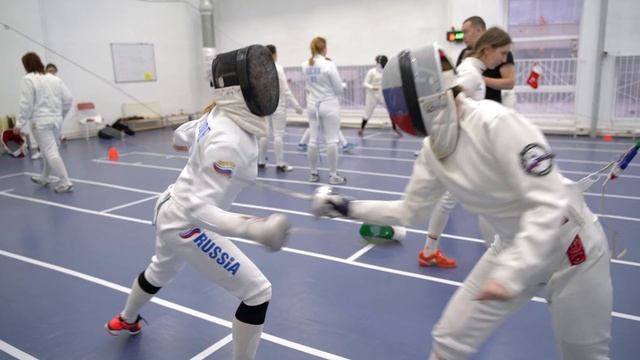 Женские соревнования Fencing League 19.12.2020