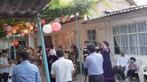 табрикоти устод Хайриддини Бозор дар туйи Собир