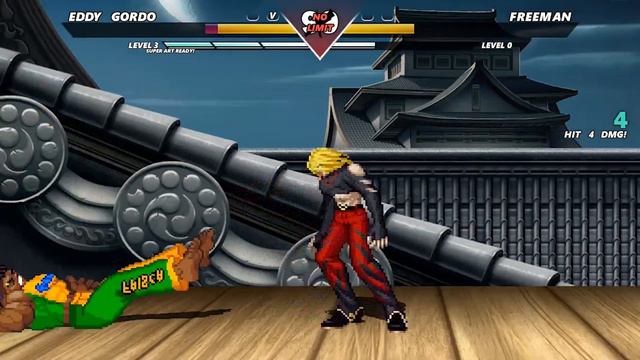 Eddy Gordo vs Freeman - Mugen Street Fighter Epic Fight смотреть онлайн