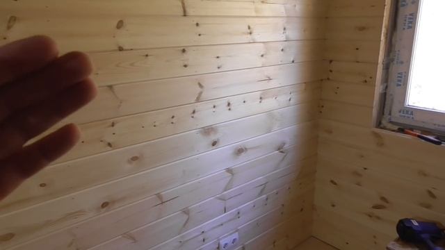 Монтаж имитации бруса в каркасном доме. Ответы на вопросы. смотреть онлайн