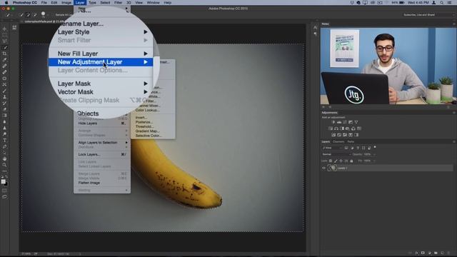 Photoshop CC Tutorial: How to create a Splash of Color Effect смотреть онлайн