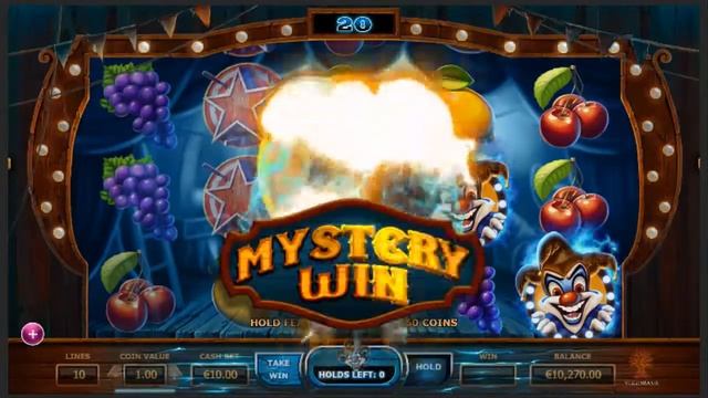 BIG WIN On Wicked Circus Slot Machine смотреть онлайн