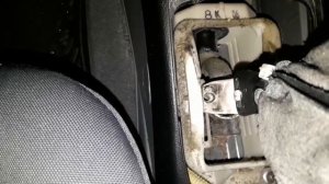 Chevrolet Lacetti регулировка кулисы КПП