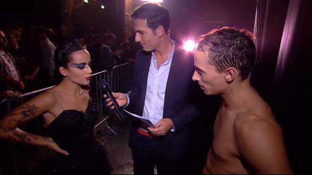Alizée - Interview On Les Coulisses Du Danse Avec Les Stars - Week 4 - (2013-10-19)
