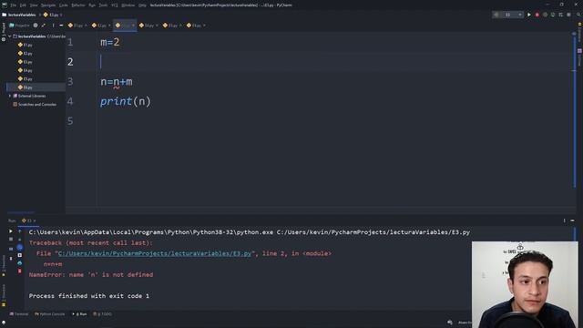 2.7 Lectura Variables y Tipos de Datos | Programar desde cero en Python смотреть онлайн
