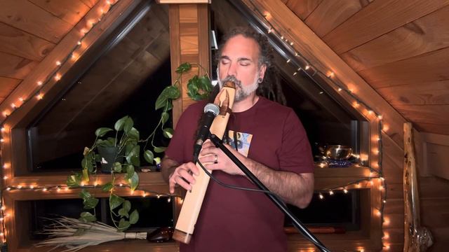 Alder Native American Style Alternating Drone Flute, F# Minor смотреть онлайн