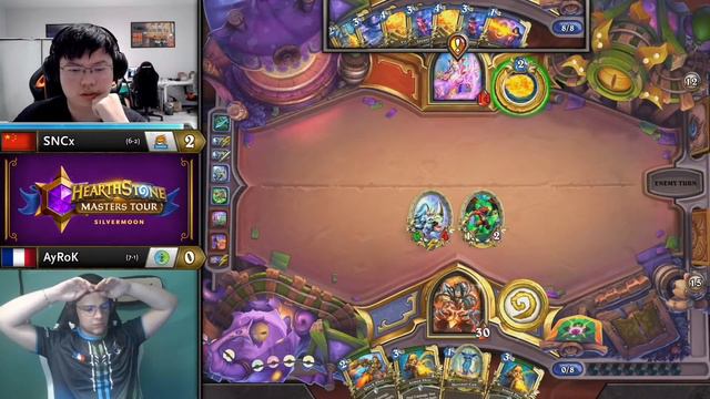 SNCx vs AyRoK | Top 8 | Hearthstone Masters Tour Silvermoon смотреть онлайн