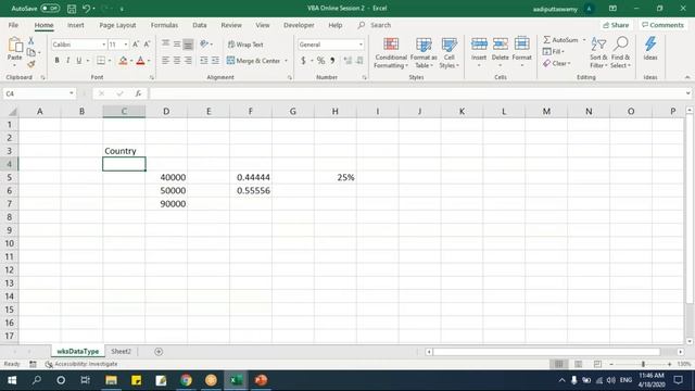 VBA Macros Session 3 (April 2020 Weekend Batch 11AM-1PM) смотреть онлайн