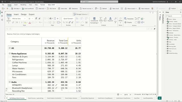 Excel-like cell editing in Power BI | Inforiver смотреть онлайн