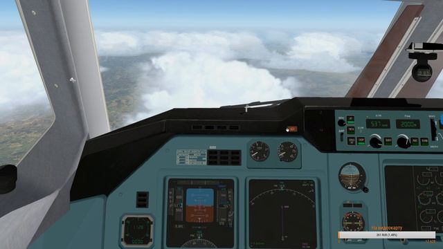 Xplane 11 || Ту-204 || Геленджик - Нальчик || VATSIM