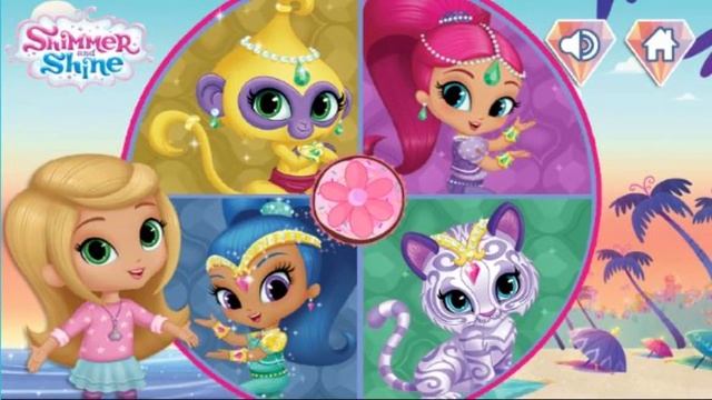 Shimmer and Shine Games - Shimmer and Shine Pattern Sparkle Sequence смотреть онлайн