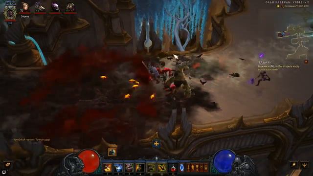 Играем в Diablo-3 Колдун Порталы истязание-5 и сливаемся в Танки смотреть онлайн