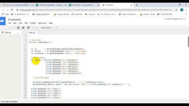 Google Sheet Tutorial - How To Create A Simple Database in Google Sheet And Work Online смотреть онлайн