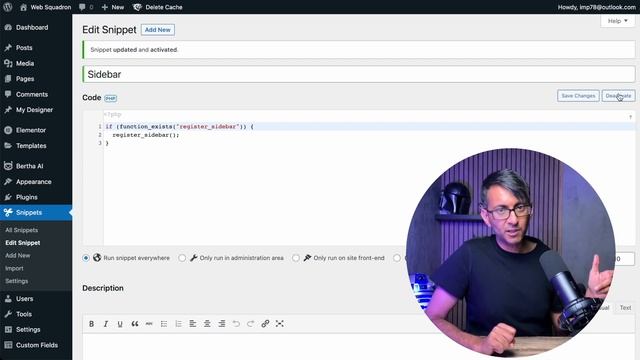 Add Sidebar to the Hello Theme - Code Snippet - Elementor Wordpress Tutorial смотреть онлайн