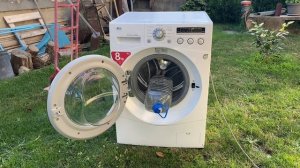 Stress test: 6L WATER bottle VS LG DirectDrive washer! (Gets wild!)