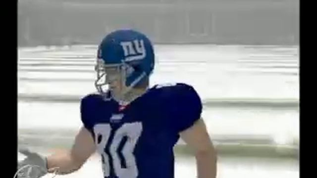 Madden NFL 2003 GameCube Gameplay - Playing In The Snow