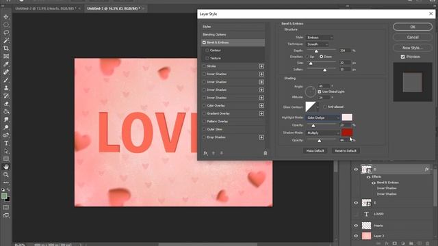 HOW TO CREATE 3D TEXT EFFECT IN PHOTOSHOP -2023 смотреть онлайн