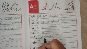 Как писать заглавную букву А?