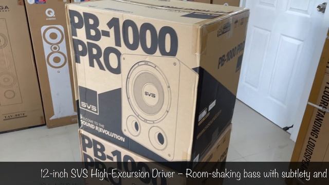 SVS PB-1000 Pro Subwoofer AV DIGETAL TRIVANDRUM смотреть онлайн