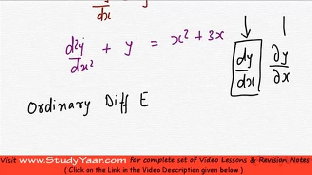 Differential Equation - Basic Concepts, Order, Degree & Formation of DE смотреть онлайн