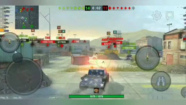 Играю в новый режим в WoT blitz смотреть онлайн