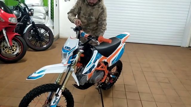 Питбайк KAYO Basic YX125 колеса 17/14 2020г с пробегом за 59 990 руб в Мото-Актив смотреть онлайн