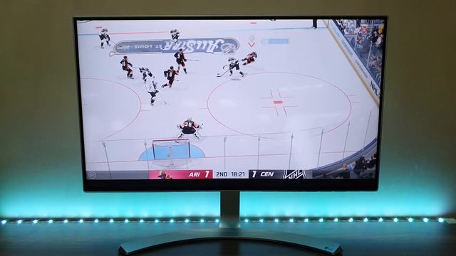 NHL 22 Gameplay On PS4 Slim (1080P LG Monitor)