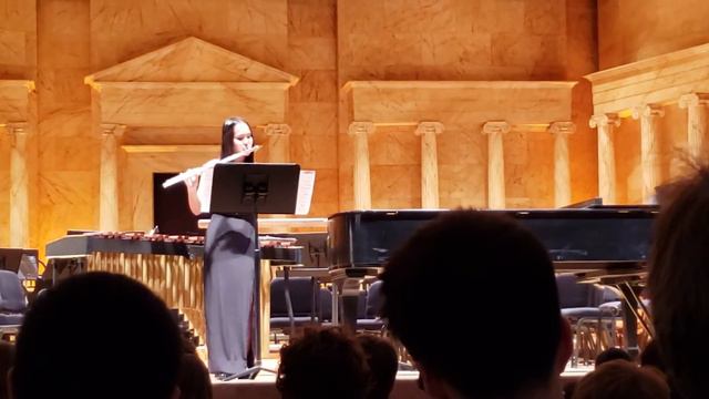 Flute sonata in G major by Poulenc, Allegro-Solim Kim смотреть онлайн