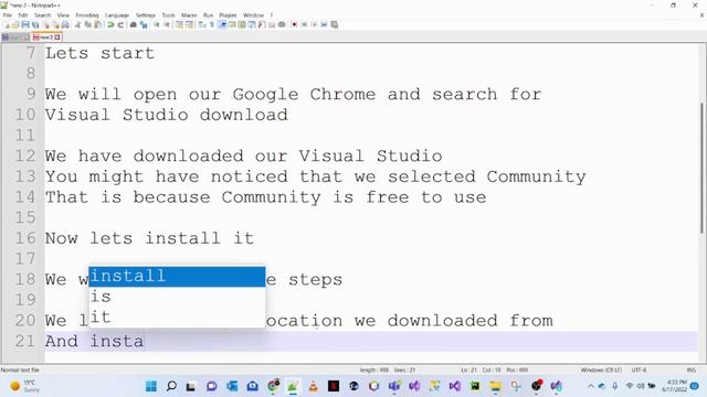 How to download and install Visual Studio Community 2022 смотреть онлайн
