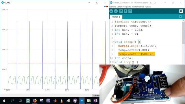 Visualización de datos en tiempo real en Arduino usando el Trazador Serial o Excel смотреть онлайн