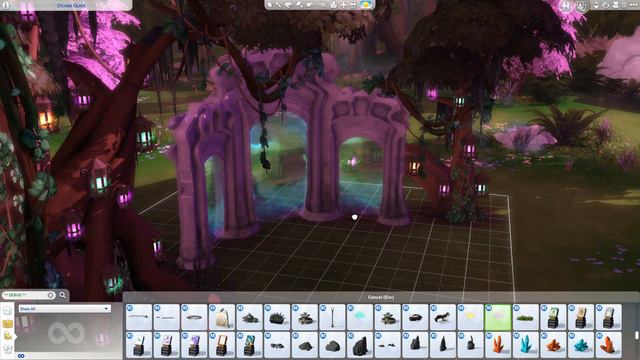 The Sims 4 SECRET Hidden World - Sylvan Glade - Speed Build - Sylvan Fairy Village смотреть онлайн