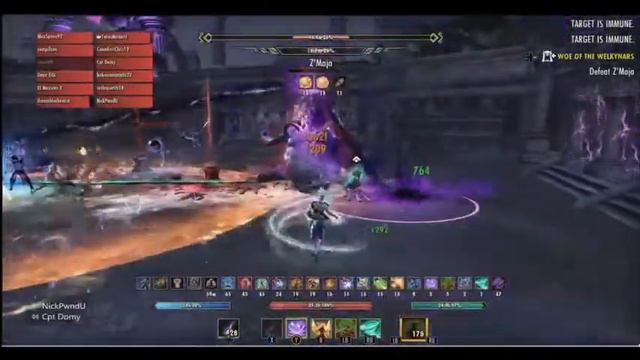 Vcr+3 Warden tank Pov | The Elder Scrolls Online - Blackwood смотреть онлайн