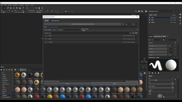 Substance Painter. Объединение текстур. смотреть онлайн