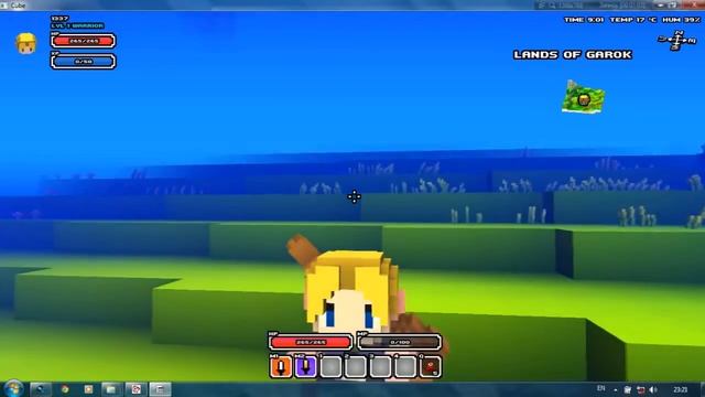 как быстро поднять лвл в Cube world смотреть онлайн