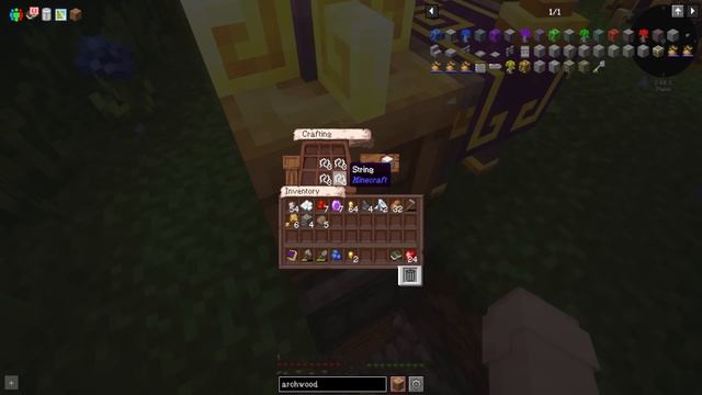 Minecraft Skyblock But MAGIC?!?