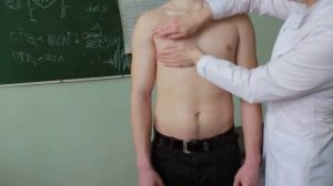 Пальпация "голосового дрожания"