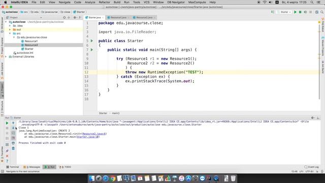 Выпуск 23. Блок try .. catch с автозакрытием ресурса. смотреть онлайн