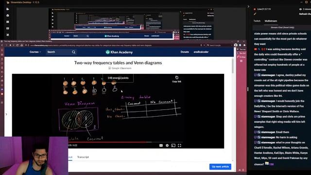 Python GUIs, Khan Academy Stats Course, Ron DeSantis BANS Black History class смотреть онлайн