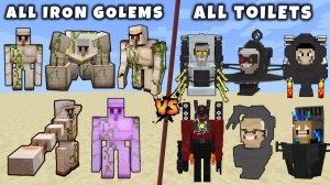 ГОЛЕМЫ ПРОТИВ СКИБИДИ ТУАЛЕТОВ