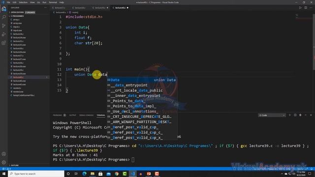 Union working on union with the help of Coding Exercise| C Language Tutorials.40 смотреть онлайн