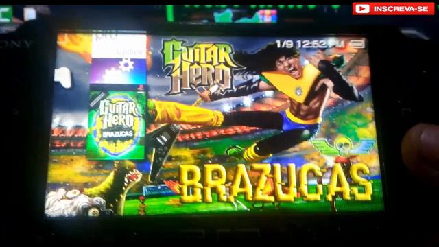 Como baixar Guitar Hero Brazuca no (PSP)!!! смотреть онлайн