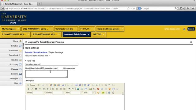 Step 3 Creating and Posting to a Discussion Forum смотреть онлайн