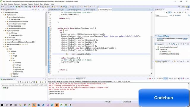 Java Project Tutorial 14 User Registration in JSP and Servlet using MYSQL смотреть онлайн