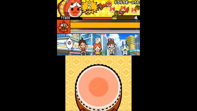 |Taiko no Tatsujin: Don to Katsu no Jikuu Daibouken| Citra Gameplay смотреть онлайн