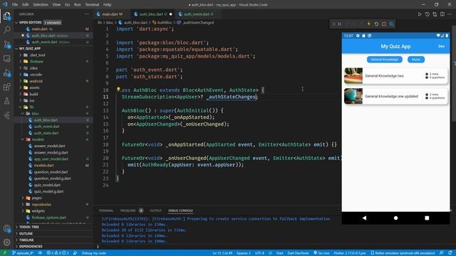 Build a quiz app from scratch with Flutter - Part 9 смотреть онлайн