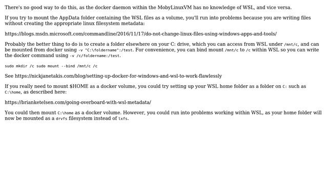Docker on WSL won't bind mount $HOME (3 Solutions!!) смотреть онлайн