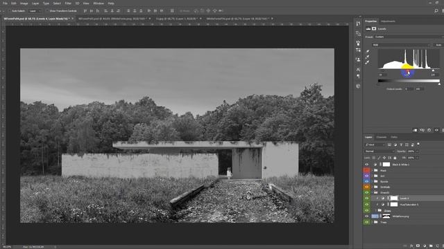 Экстерьер в Corona Render 1.6 и Photoshop | Matte painting - Архитектурная визуализация смотреть онлайн