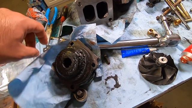 7.3 KC TURBOS SXE TP38 HYBRID TURBO REBUILD Stage 1 Build [EP.12] смотреть онлайн
