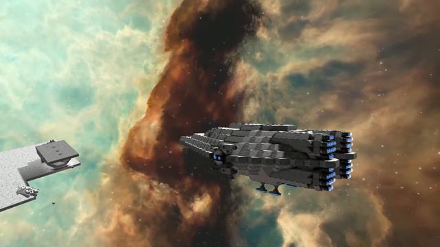 Space Engineers Alien ---- Narcissus _ Nostromo Docking test смотреть онлайн