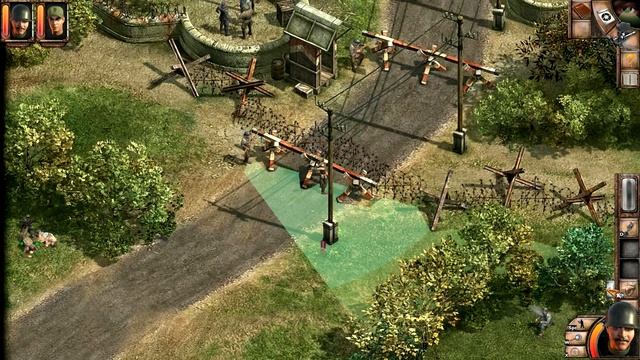 Прохождение Commandos 2 #1 - Учебный лагерь 1 [HD Remaster]